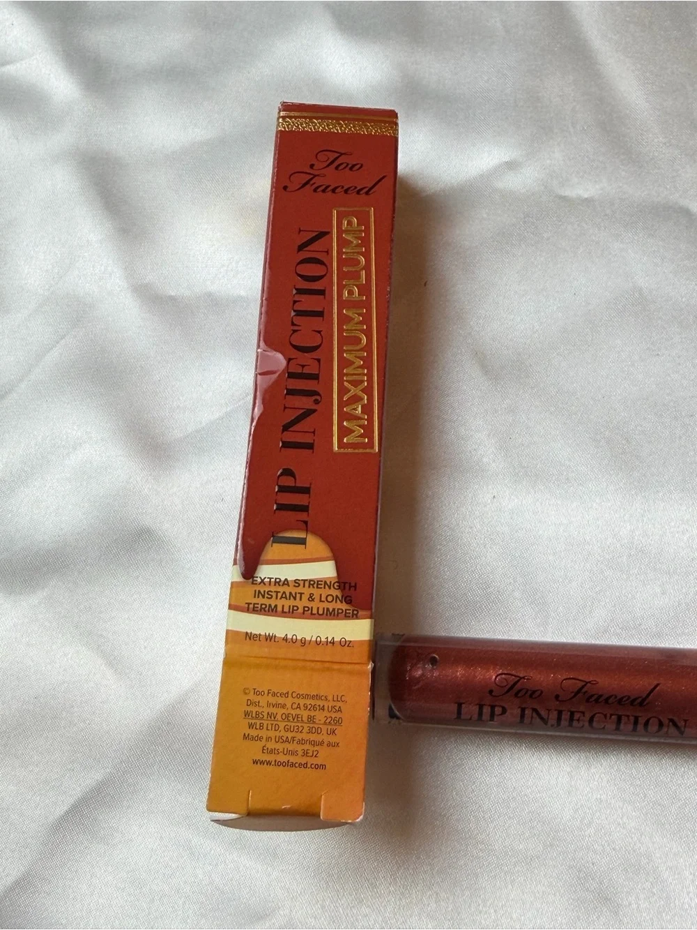 Too Faced Lip Injection Maximum Plump Lip Plumper Maple Syrup Pancakes 0.14 oz